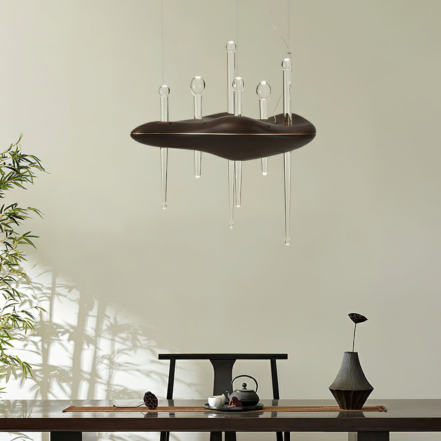Skyward Thorn Chandelier - Elegant Design with Adjustable Brightness