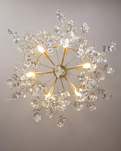 Sofia Crystal Chandeliers - Elegant Lighting with Adjustable Brightnes