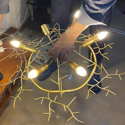 Sofia Crystal Chandeliers - Elegant Lighting with Adjustable Brightnes