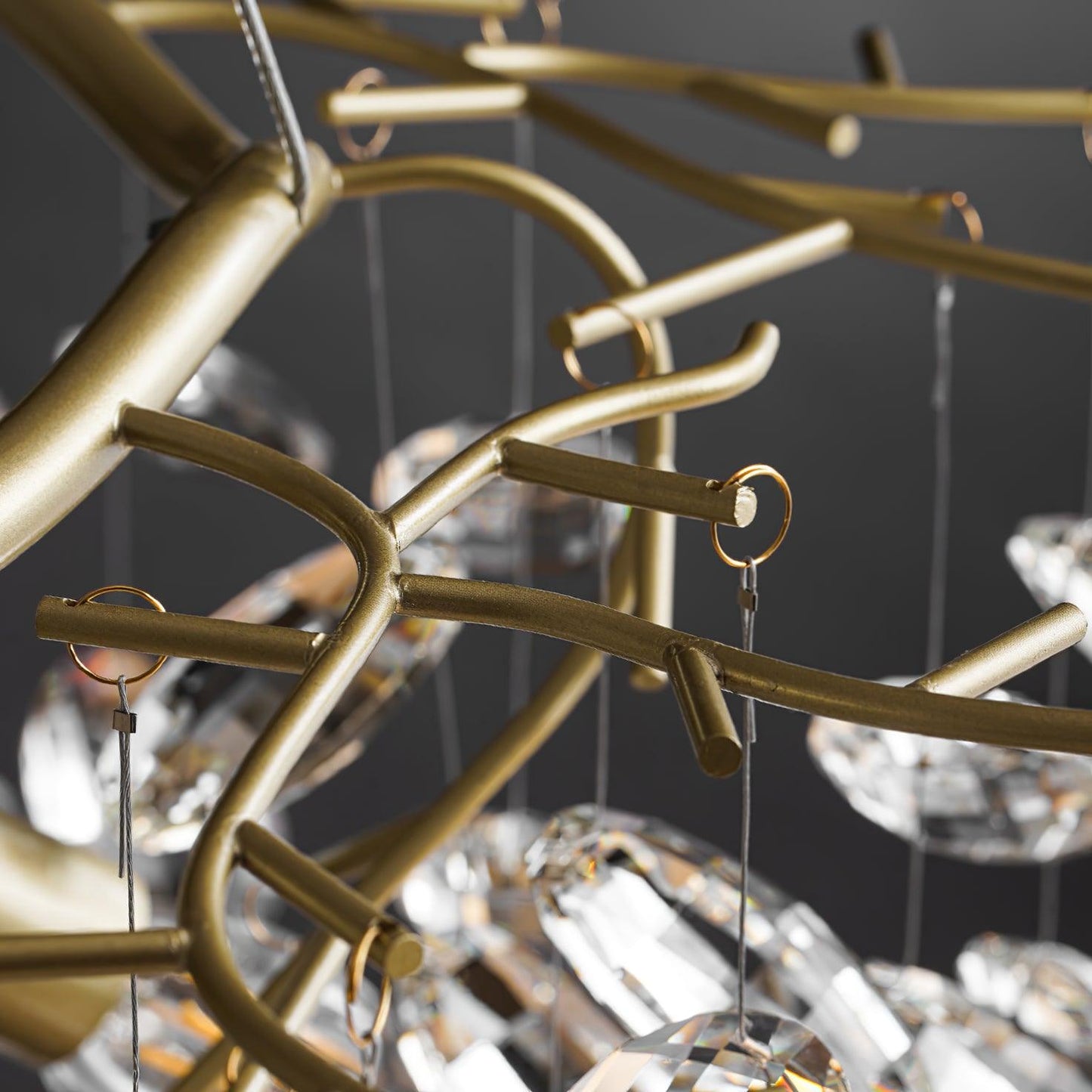 Sofia Crystal Chandeliers - Elegant Lighting with Adjustable Brightnes