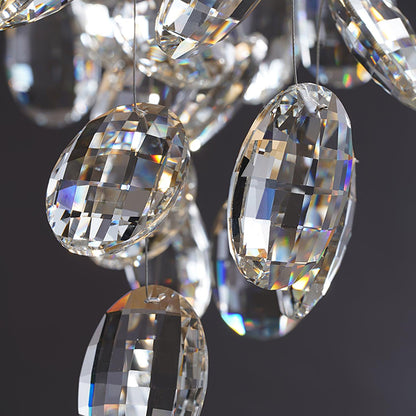 Sofia Crystal Chandeliers - Elegant Lighting with Adjustable Brightnes