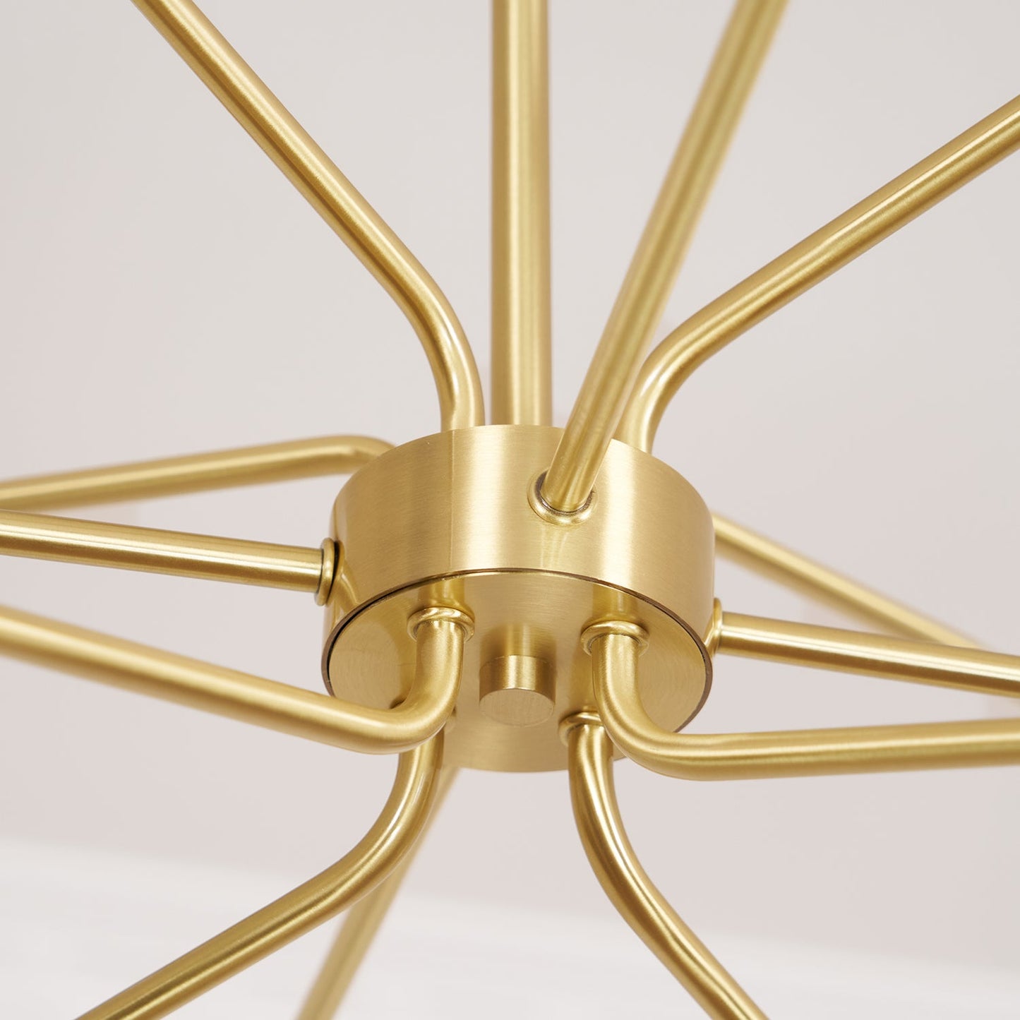 Solaire Arm Chandelier - Elegant Design with Adjustable Arms & LED Com