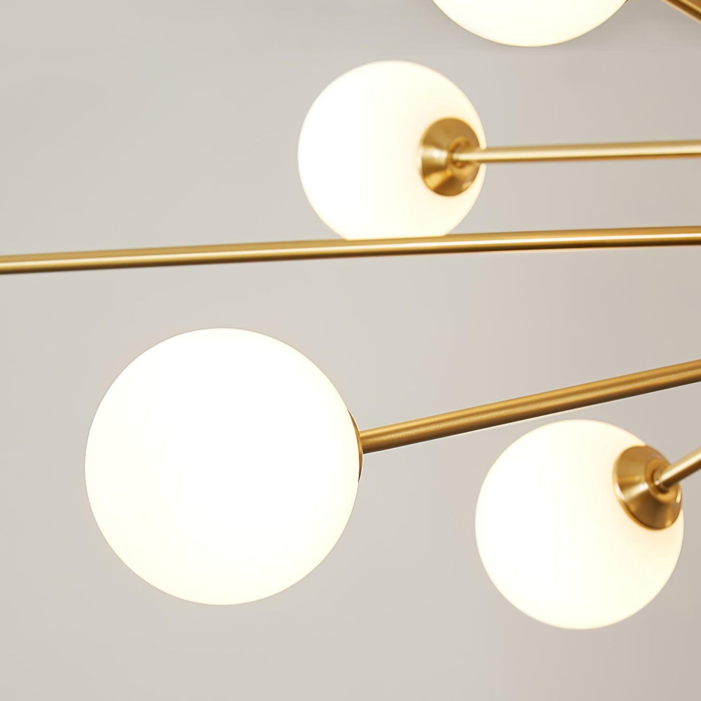 Solaire Arm Chandelier - Elegant Design with Adjustable Arms & LED Com