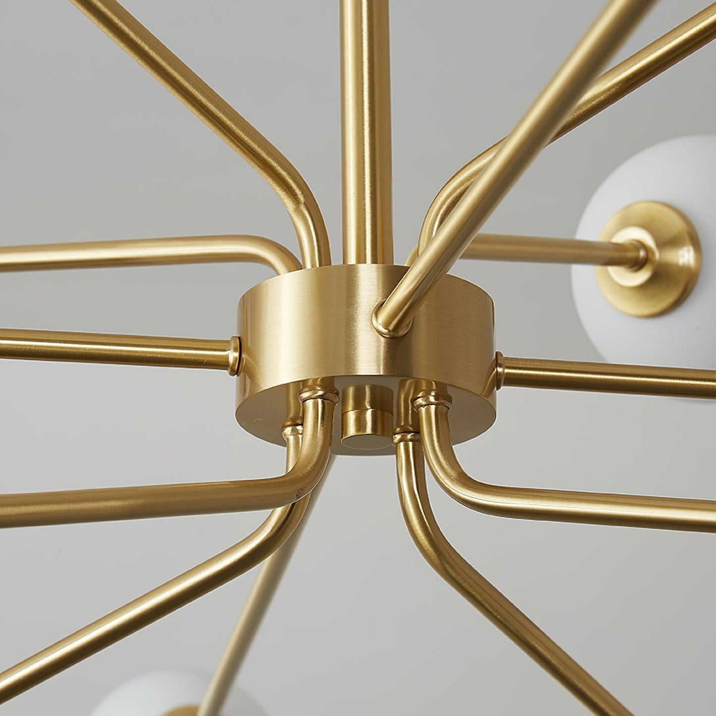 Solaire Arm Chandelier - Elegant Design with Adjustable Arms & LED Com