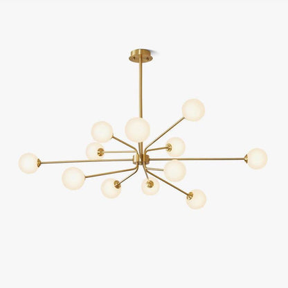 Solaire Arm Chandelier - Elegant Design with Adjustable Arms & LED Com