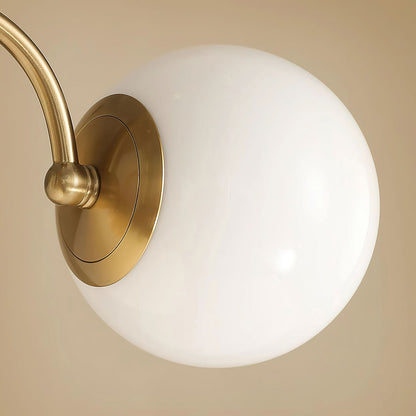 Solara Globe Chandelier - Modern Design with Adjustable Height & LED B