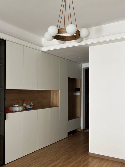 Solara Ring Chandelier - Modern Design with Dimmable LED Lighting
