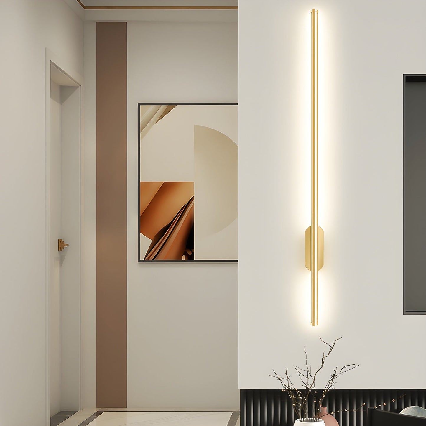 Seraphina Linear Wall Sconce - Modern Design, Adjustable Light Directi