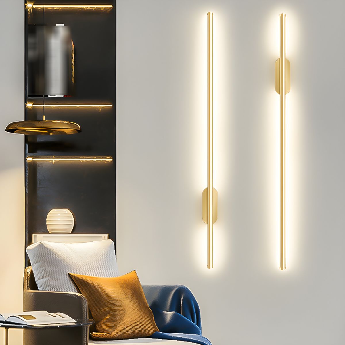 Seraphina Linear Wall Sconce - Modern Design, Adjustable Light Directi