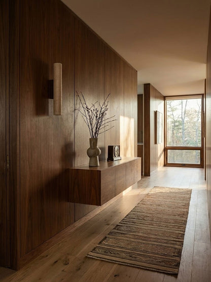 Solis Column Wall Lamp - Modern Design, Adjustable LED Brightness