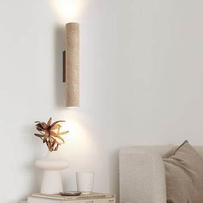 Solis Column Wall Lamp - Modern Design, Adjustable LED Brightness
