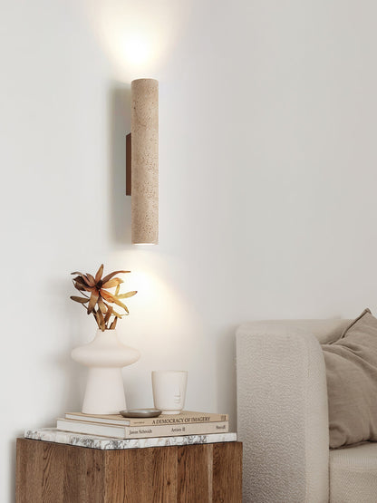 Solis Column Wall Lamp - Modern Design, Adjustable LED Brightness