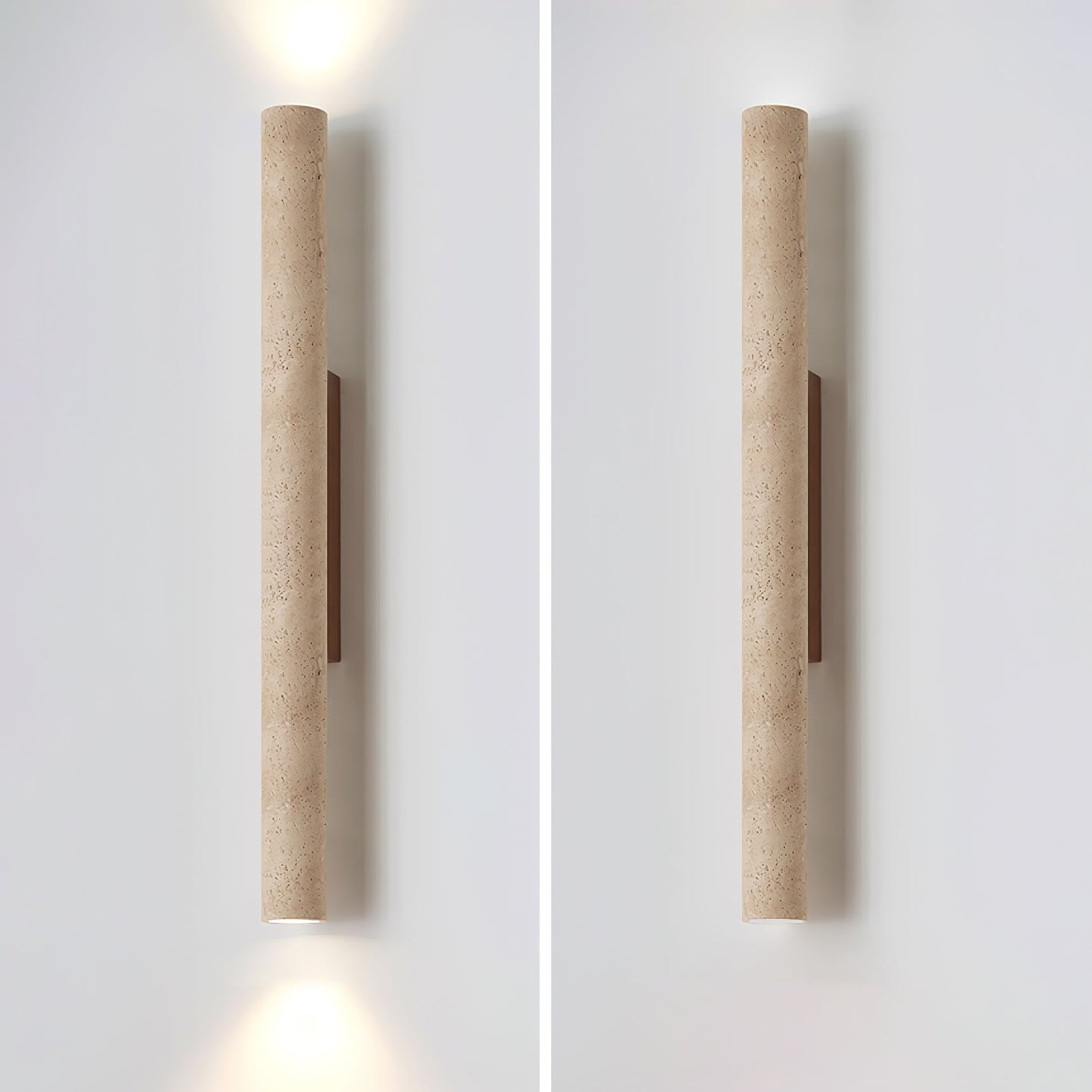 Solis Column Wall Lamp - Modern Design, Adjustable LED Brightness
