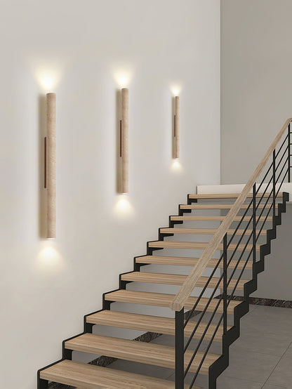 Solis Column Wall Lamp - Modern Design, Adjustable LED Brightness
