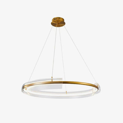 Solstice Modern LED Chandelier with Dimmable Brightness & Sleek Design