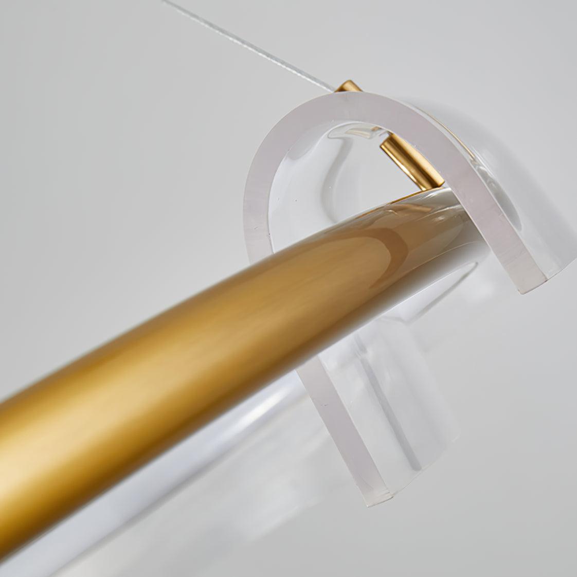 Solstice Modern LED Chandelier with Dimmable Brightness & Sleek Design