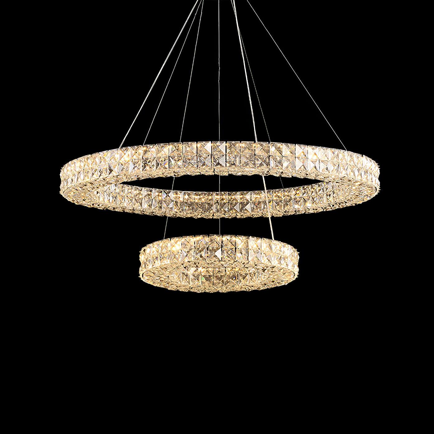 Spiridon Chandelier - Elegant Lighting Fixture with Adjustable Brightn
