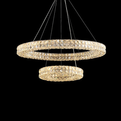 Spiridon Chandelier - Elegant Lighting Fixture with Adjustable Brightn