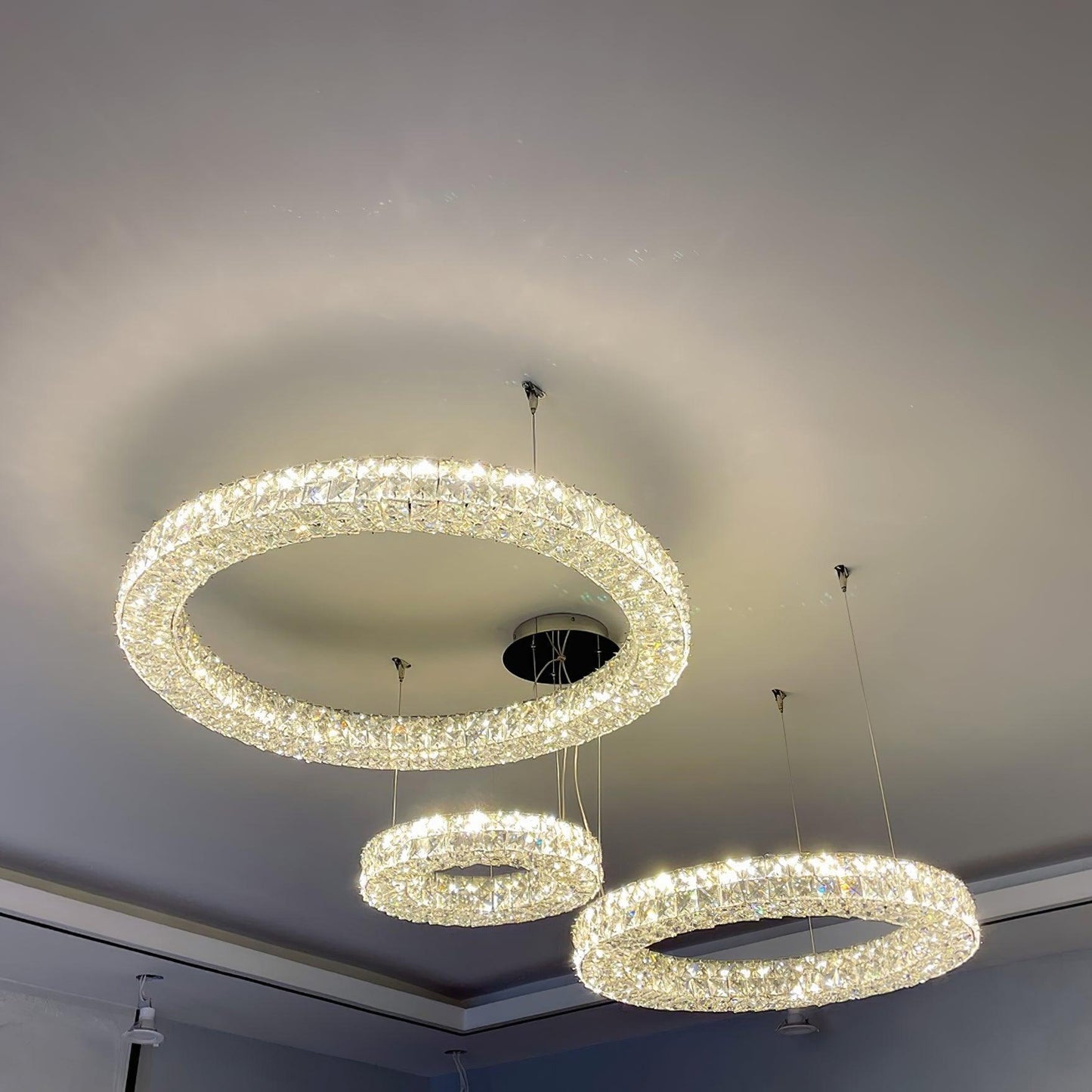 Spiridon Chandelier - Elegant Lighting Fixture with Adjustable Brightn