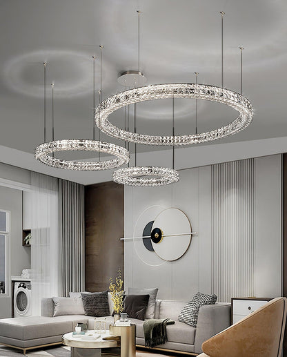 Spiridon Chandelier - Elegant Lighting Fixture with Adjustable Brightn