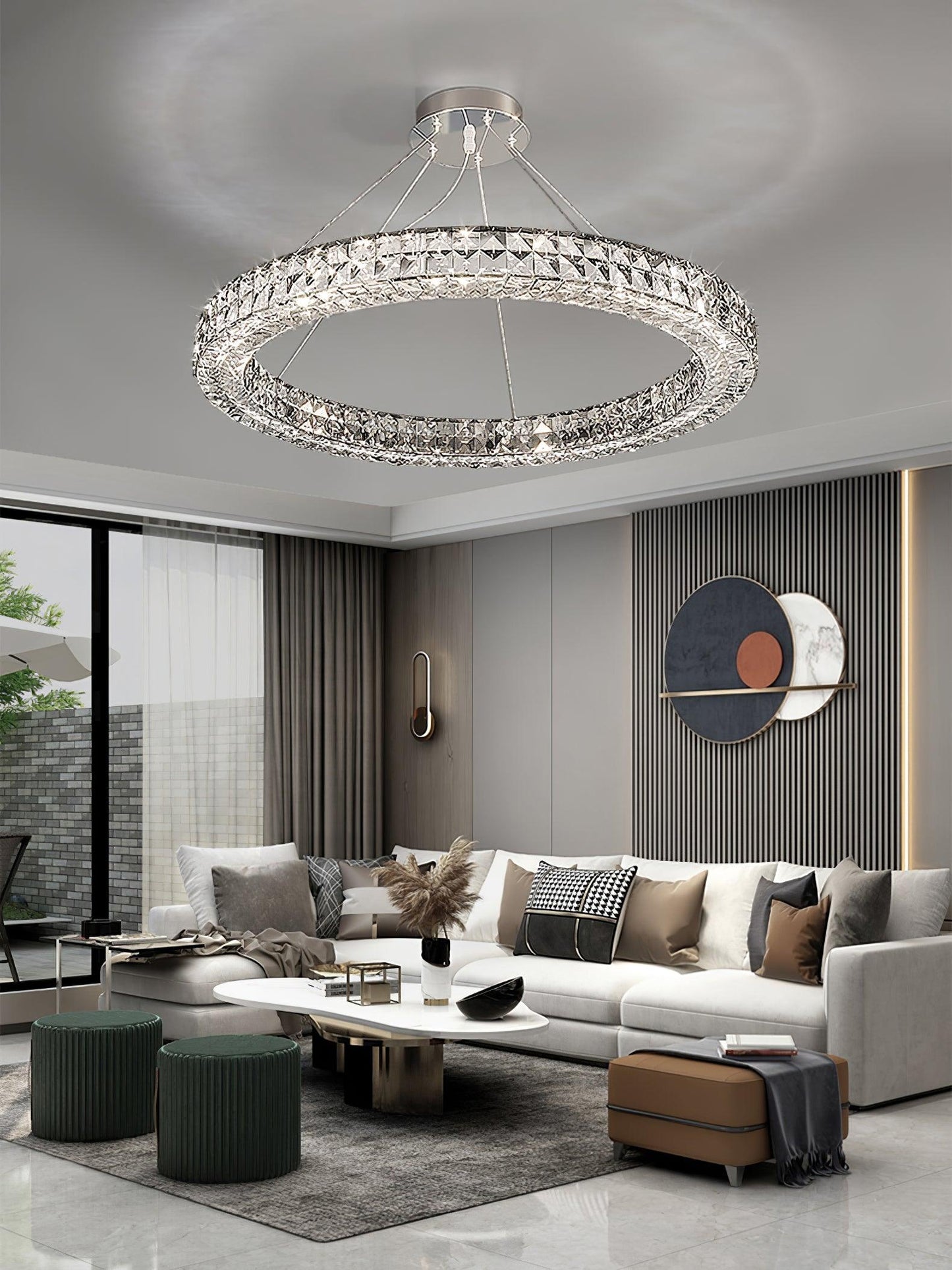 Spiridon Chandelier - Elegant Lighting Fixture with Adjustable Brightn
