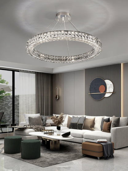Spiridon Chandelier - Elegant Lighting Fixture with Adjustable Brightn