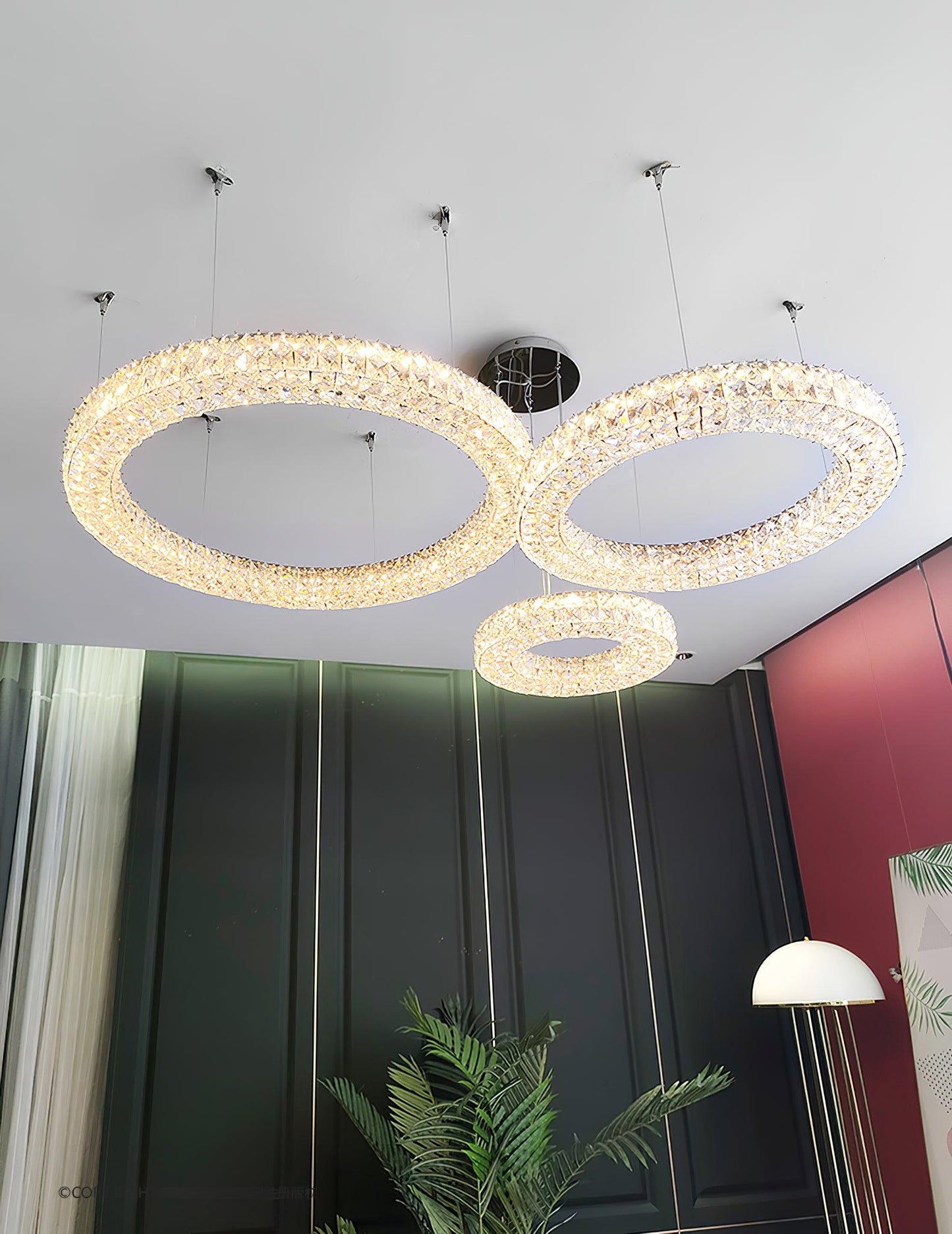 Spiridon Chandelier - Elegant Lighting Fixture with Adjustable Brightn