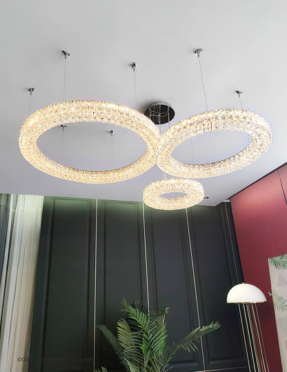 Spiridon Chandelier - Elegant Lighting Fixture with Adjustable Brightn