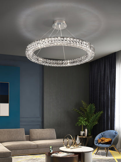 Spiridon Chandelier - Elegant Lighting Fixture with Adjustable Brightn