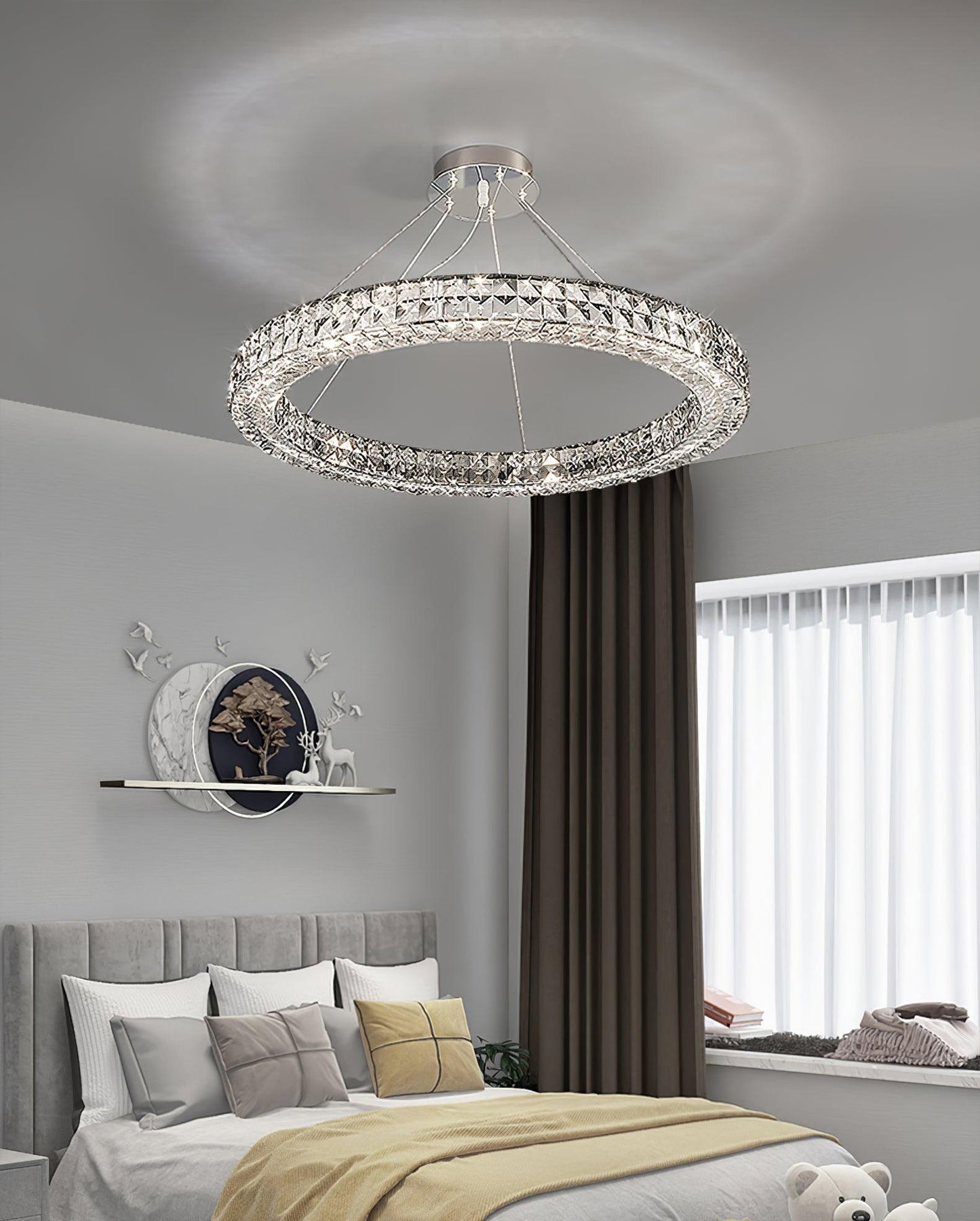 Spiridon Chandelier - Elegant Lighting Fixture with Adjustable Brightn