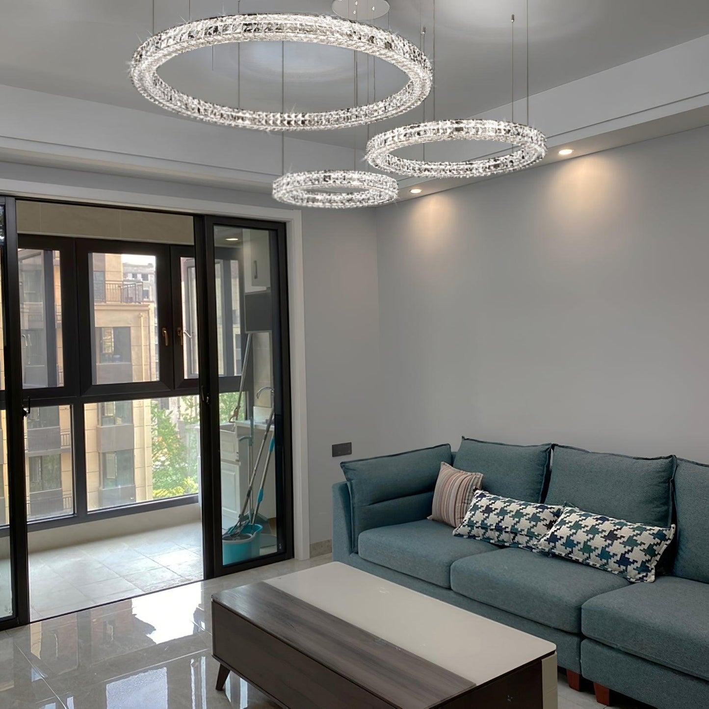 Spiridon Chandelier - Elegant Lighting Fixture with Adjustable Brightn