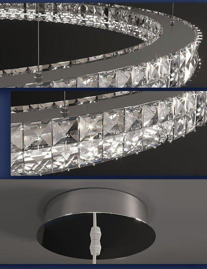 Spiridon Chandelier - Elegant Lighting Fixture with Adjustable Brightn