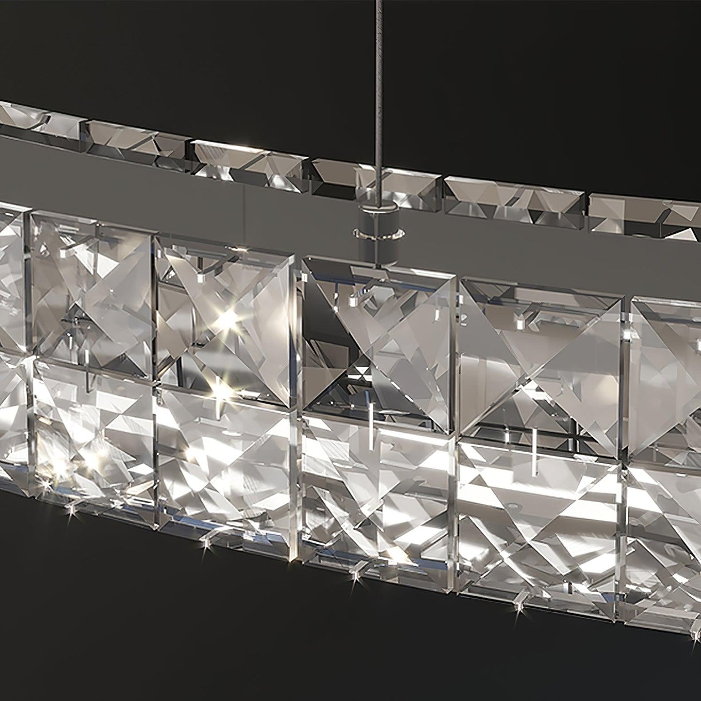 Spiridon Chandelier - Elegant Lighting Fixture with Adjustable Brightn