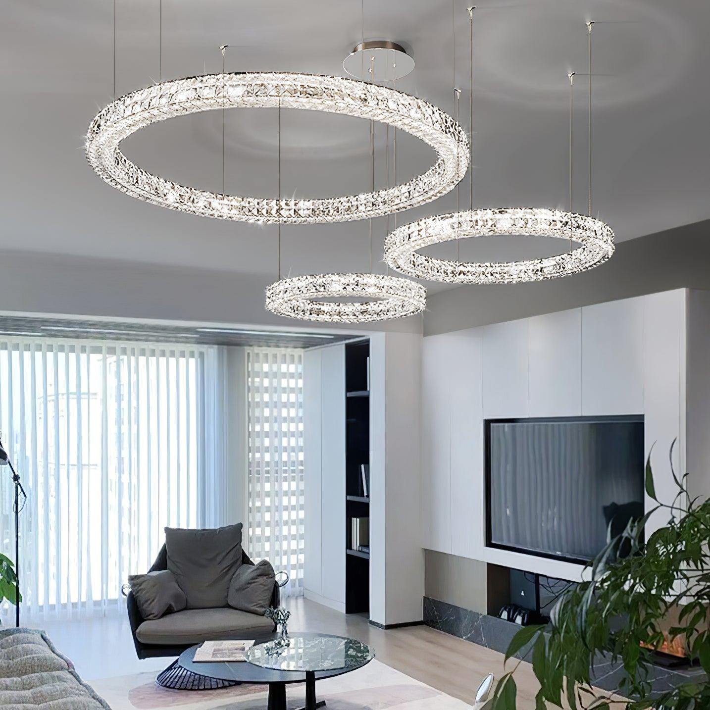 Spiridon Chandelier - Elegant Lighting Fixture with Adjustable Brightn
