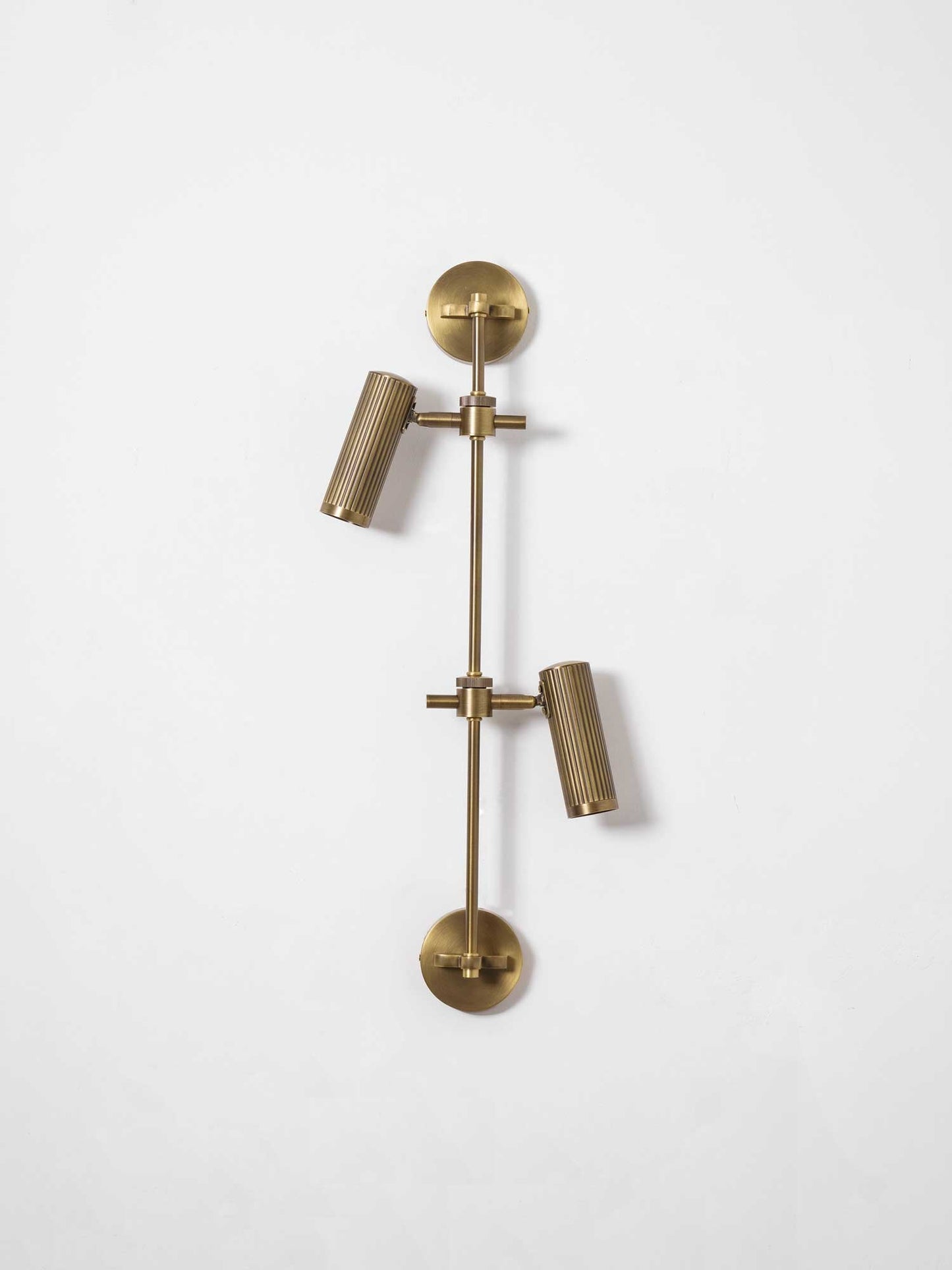 Adjustable Spot Rail Wall Light with LED Bulbs and Rotatable Head