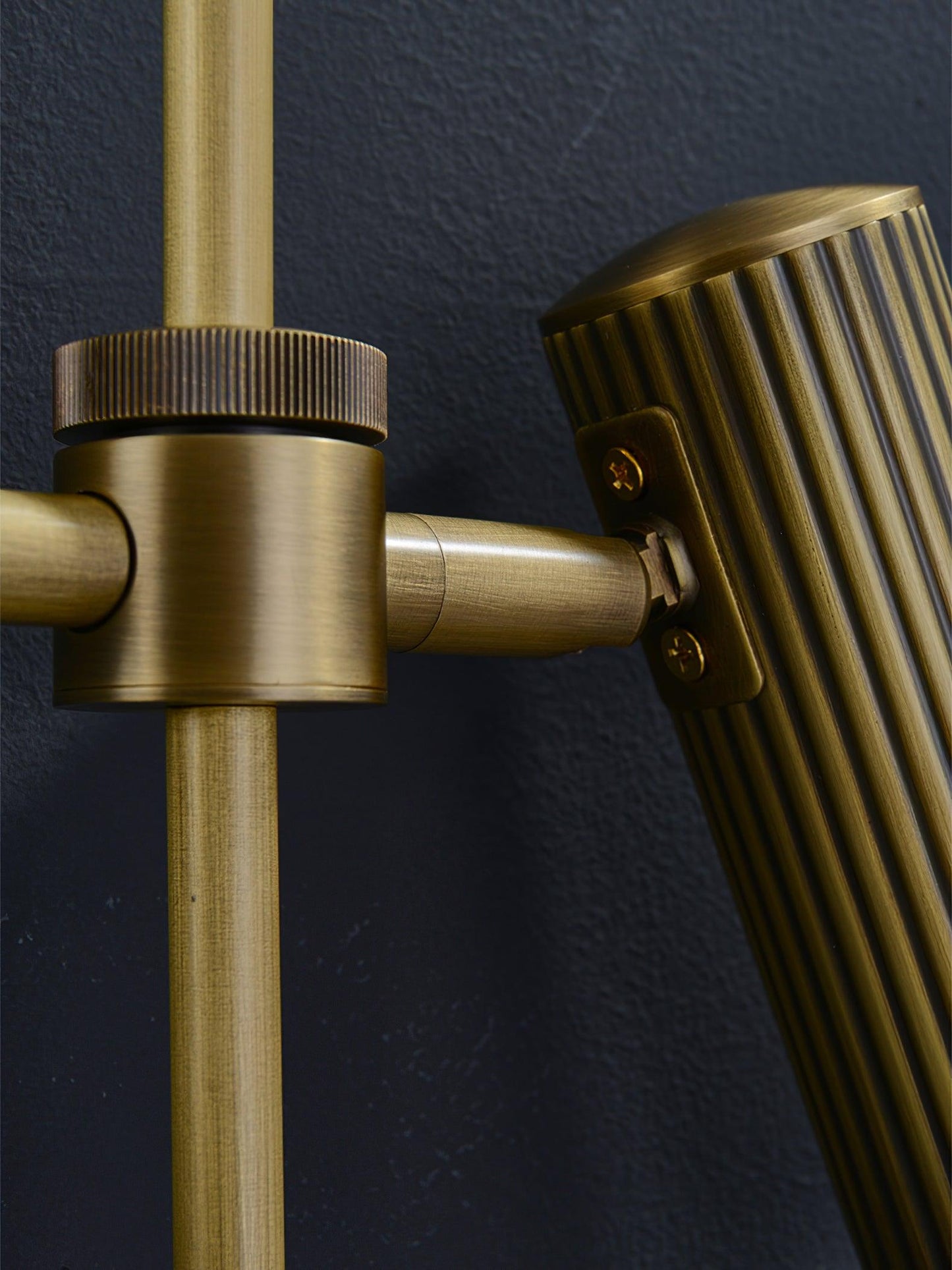 Adjustable Spot Rail Wall Light with LED Bulbs and Rotatable Head