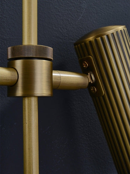 Adjustable Spot Rail Wall Light with LED Bulbs and Rotatable Head