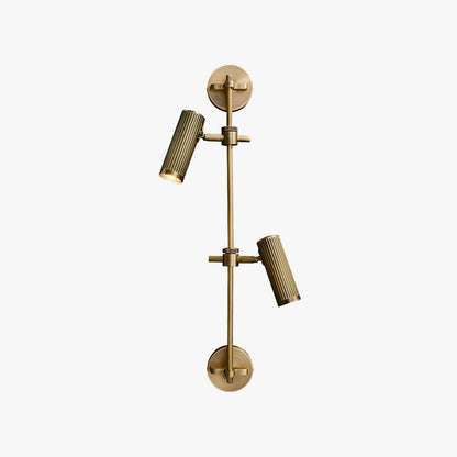 Adjustable Spot Rail Wall Light with LED Bulbs and Rotatable Head