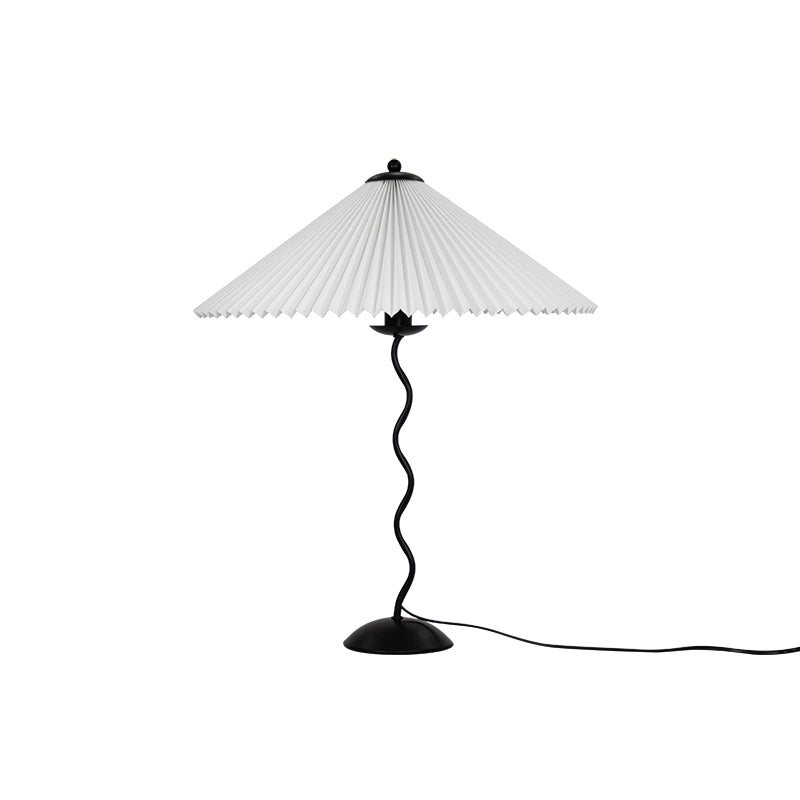 Modern Squiggle Table Lamp with Adjustable Brightness and USB Charging