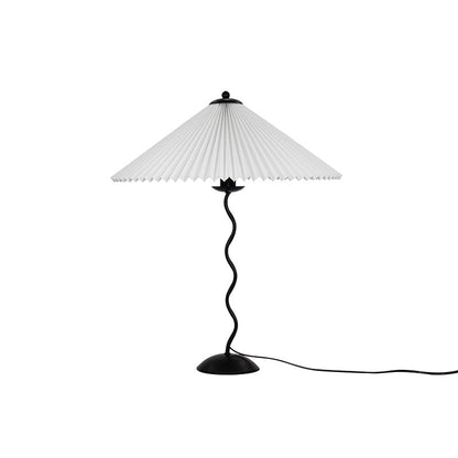 Modern Squiggle Table Lamp with Adjustable Brightness and USB Charging