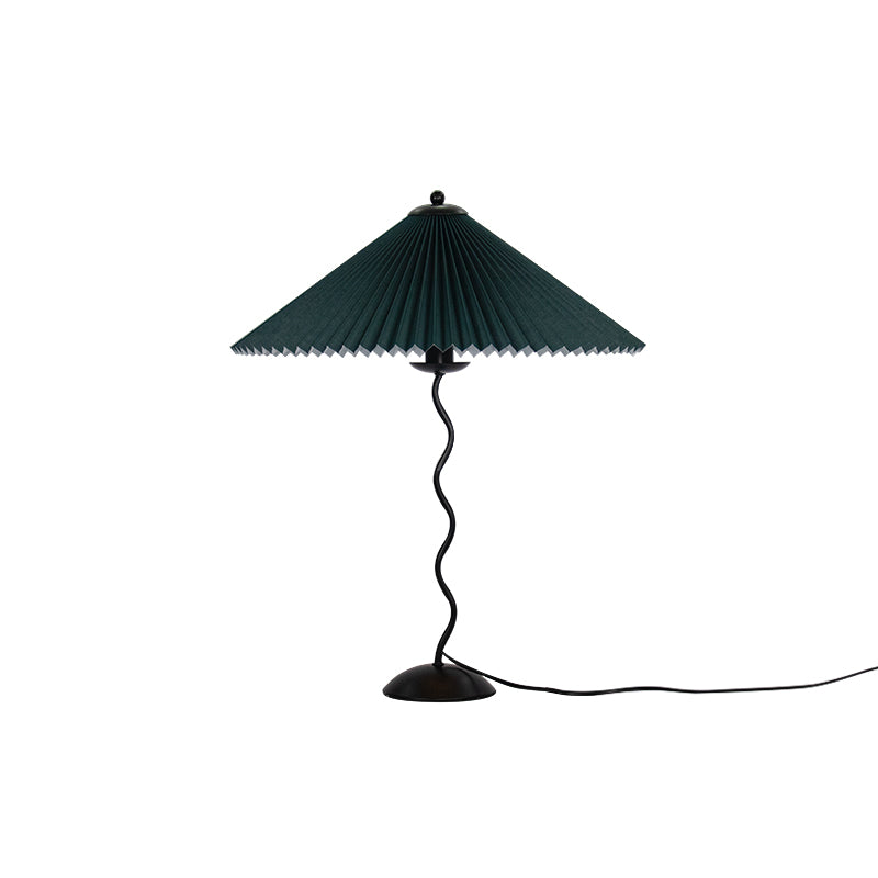 Modern Squiggle Table Lamp with Adjustable Brightness and USB Charging