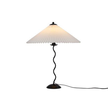 Modern Squiggle Table Lamp with Adjustable Brightness and USB Charging