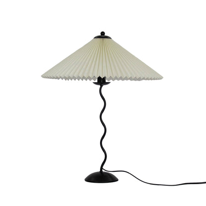 Modern Squiggle Table Lamp with Adjustable Brightness and USB Charging