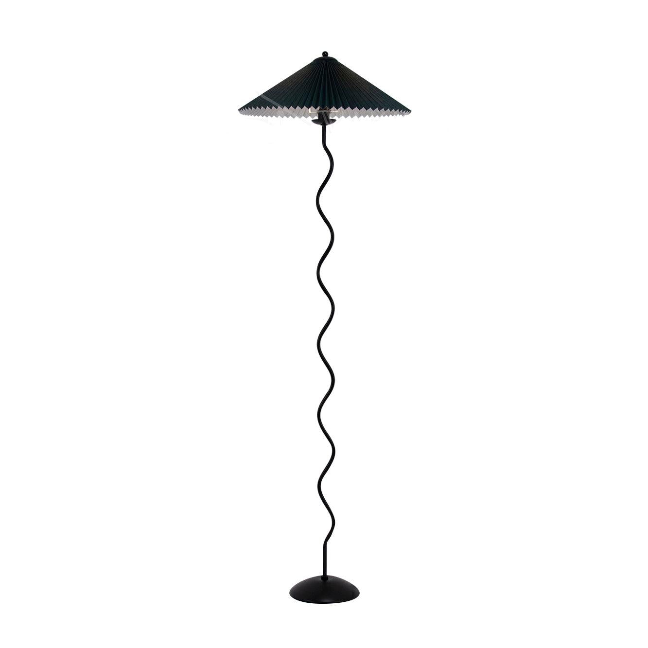 Modern Squiggle Floor Lamp with Adjustable Brightness and Energy-Effic