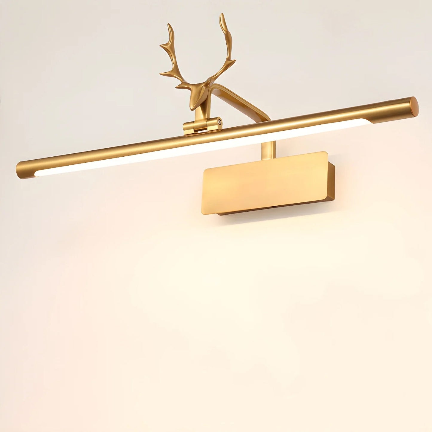 Stag Horn Wall Light - Elegant Design, Adjustable Brightness, Energy E