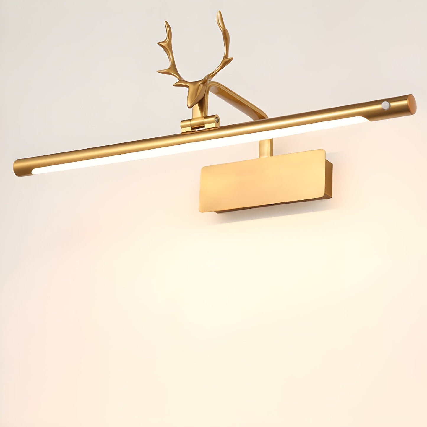 Stag Horn Wall Light - Elegant Design, Adjustable Brightness, Energy E