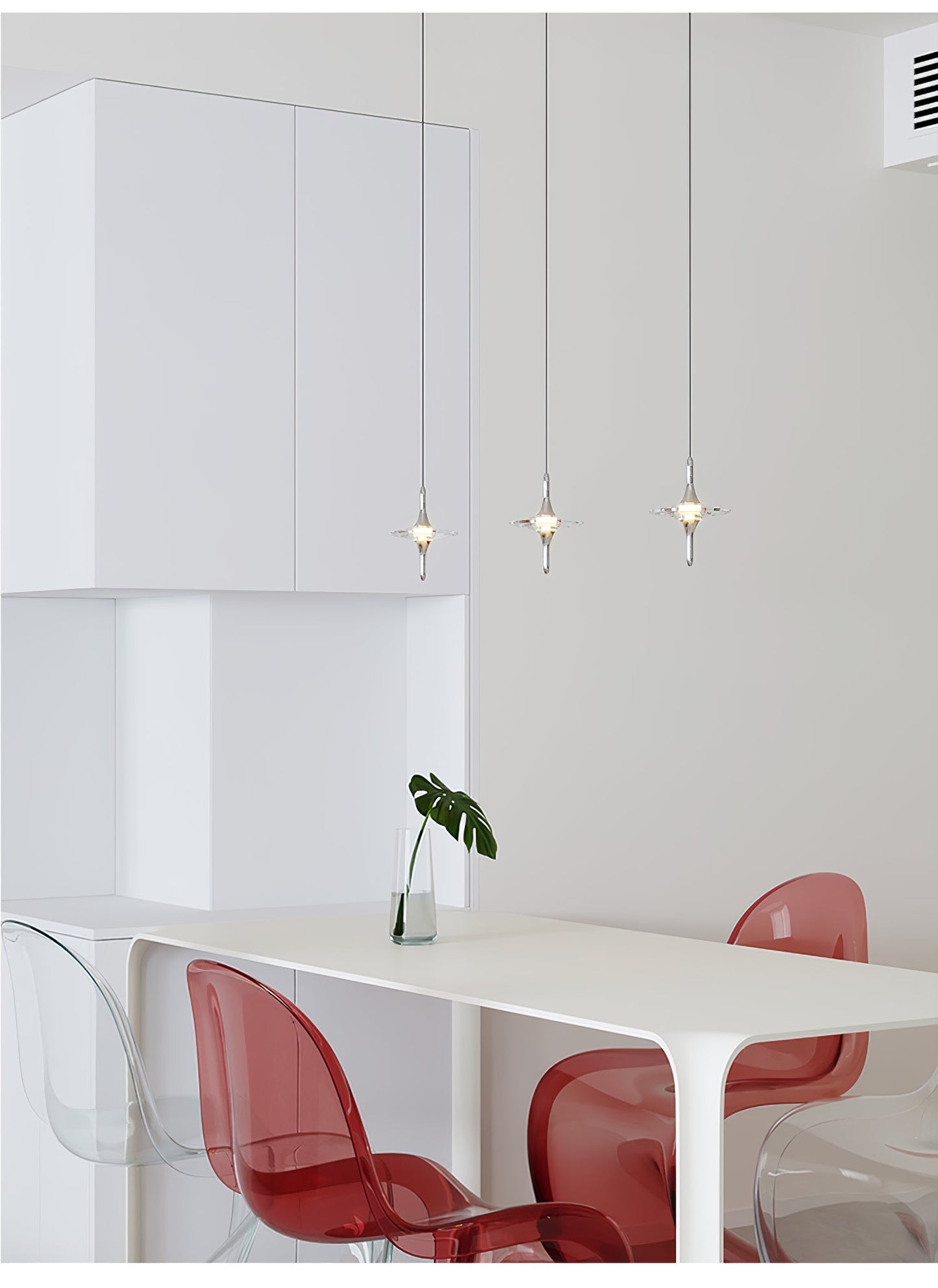 Starfall Staircase Chandelier - Elegant Design with Adjustable Height