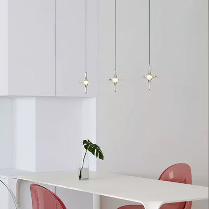 Starfall Staircase Chandelier - Elegant Design with Adjustable Height