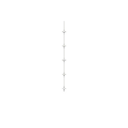Starfall Staircase Chandelier - Elegant Design with Adjustable Height