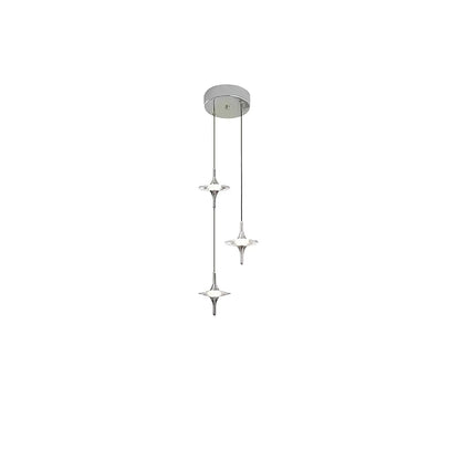 Starfall Staircase Chandelier - Elegant Design with Adjustable Height